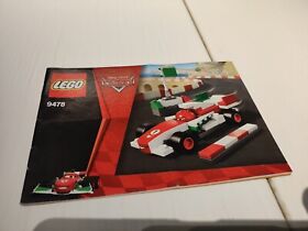 LEGO 9478, Building Instructions, Disney Cars, ONLY INSTRUCTION, Instructions, Disney, CARS