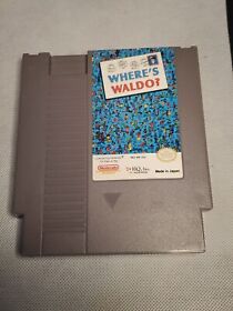 Where's Waldo (Nintendo Entertainment System, 1991) NES Authentic Cartridge