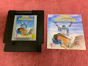 Bible Adventures - Rare NES Nintendo Game & manual authentic original