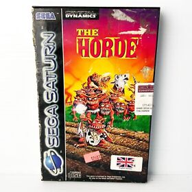 The Horde + Manual - Sega Saturn - Tested & Working - Free Postage