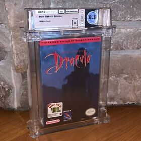 New NES Bram Stoker's Dracula WATA 8.5 Factory Sealed H-Seam 1993 Graded Game