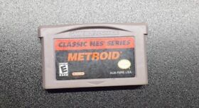 Metroid Classic NES Series (Nintendo Game Boy Advance, 2004) Authentic