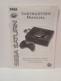 SEGA Saturn Model 2 System Console Official Authentic OEM Instruction Manual 