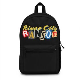 River City Ransom NES Retro Style Pixel Art 100% Polyester Black Backpack