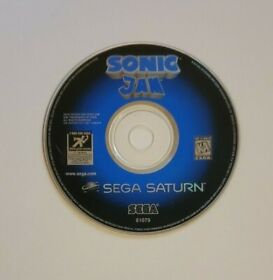 Sonic Jam (Sega Saturn, 1997) Authentic DISC ONLY TESTED Good Shape
