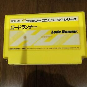 family computer Nintendo  Soft Lode Runner Operation confirmed