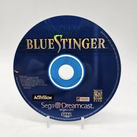 Blue Stinger (Sega Dreamcast, 1999) Authentic Game Disc Only Tested Working 