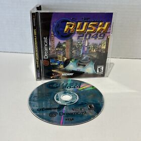 San Francisco Rush 2049 (Sega Dreamcast, 2000) W/ Registration Card
