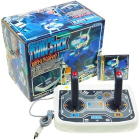 Sega Saturn TWIN STICK Controller + Virtual On Japan Import SS NTSC-J Boxed Work