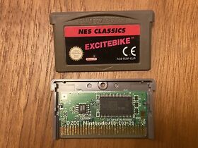 GENUINE Excitebike NES Classics - Gameboy Advance - GBA - FREEPOST