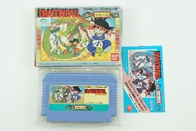 Dragon Ball Shenron no Nazo NES BANDAI Nintendo Famicom Box From Japan