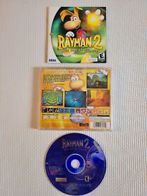 Rayman 2: The Great Escape (Sega Dreamcast) CIB Complete In Box Mint Disc
