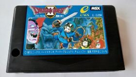 Dragon Quest 2 Dragon Warrior MSX MSX2 Action Game cartridge only tested -a426-