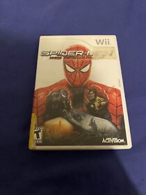 Spider-Man: Web of Shadows (Nintendo Wii, 2008) Complete