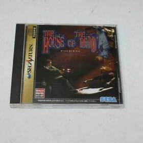 The House of The Dead Sega Saturn SS with case and manual 