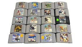 Vintage Authentic Nintendo 64 Lot Of 20 Games