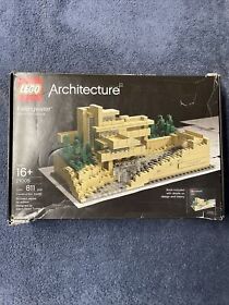 LEGO Architecture 21005 Fallingwater 100% Complete W/Box & Instructions