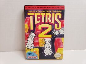 Tetris 2 CIB Original Nintendo NES Game 1993 Tested, Clean