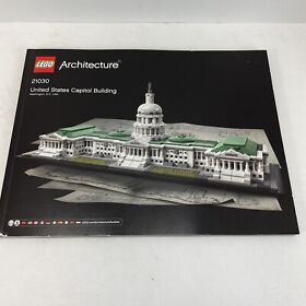 Lego Architecture 21030 United States Capitol Building Instruction Manual Book