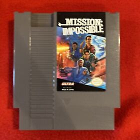 Mission Impossible | NES Nintendo Entertainment System 1990 | Tested