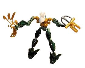 LEGO BIONICLE: Toa Ignika (8697) - Vintage / Collectible Toys / Green And Gold