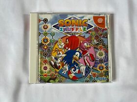 Sonic Shuffle for Sega Dreamcast Complete w/Manual Tested & Works from Japan JP