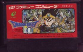 Dragon Quest 3 Nintendo FC Famicom NES Japan Import US Seller