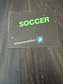 Nintendo NES Manual Only Soccer 