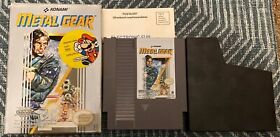 Metal Gear - Nintendo NES Game - Boxed - PAL B - Tested - Very Good Condition