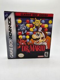Dr. Mario classic nes series Complete I’m Box Very Clean! Game Boy Advanced