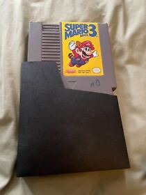 Super Mario Bros. 3 (Nintendo NES) Authentic Cartridge and Sleeve- UNTESTED