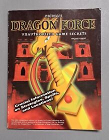 Dragon Force Sega Saturn Prima’s Unauthorized Game Secrets Strategy Guide