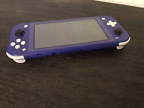 Nintendo Switch Lite Handheld Game Console Blue **READ**
