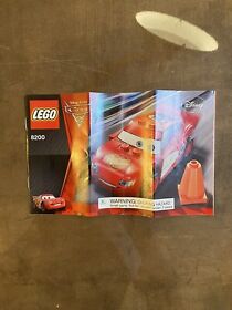 Lego Pixar Cars Lightning Mcqueen 8200 100% Complete w/ Instructions