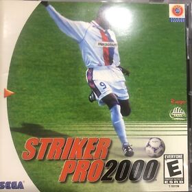 Striker Pro 2000 (Sega Dreamcast) Game cib Complete soccer futbol