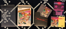 Vegas Dream NES Nintendo Entertainment System True CIB W Rare Poster