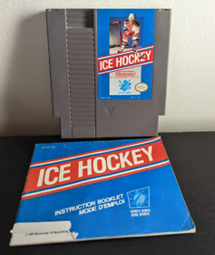 Ice Hockey With Manual (Super Nintendo NES) Tested