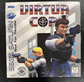 Virtua Cop Not For Resale Sega Saturn Game