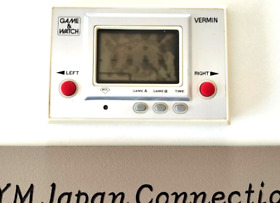 Nintendo MT-03 Vermin Game Watch LSI Game No Box Free Shipping from Japan