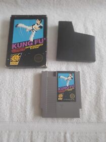VINTAGE 1985 Nintendo NES Game Cartridge OEM BOX KUNG FU GUARANTEED