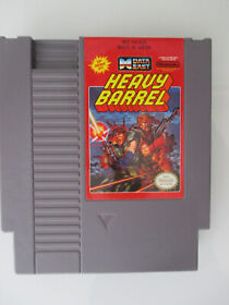 Heavy Barrel (Nintendo NES), Cart Only, Very Clean Label, 100% Authentic