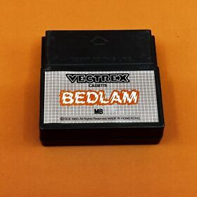Bedlam (1983) Vectrex GCE Arcade System Cartridge - Working