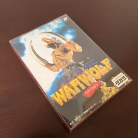 Warwolf War wolf Japan Nintendo FC NES Famicom Japan Retro Video Game w/Box