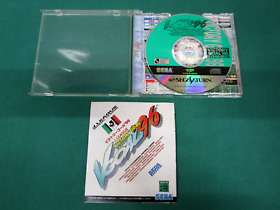 Sega Saturn -- Victory Goal '96 J.League[No manual] -- *JAPAN GAME!!* SS. 15965