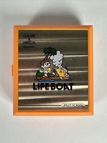 Nintendo Game & Watch Lifeboat  Life Boat TC-58 Multi Screen 1983 Working EUC