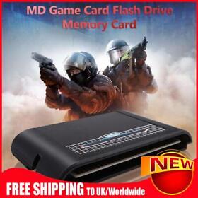 MD Game Card Durable MD Sega Game Card Useful for MD1/MD2/ CD-X/32X Game Console