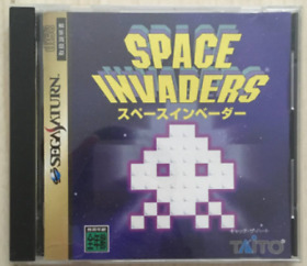 USED Space Invaders sega saturn 1996  japan  japanese