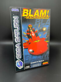 Blam! Machinehead · Sega Saturn · CIB · PAL · in OVP + Anleitung