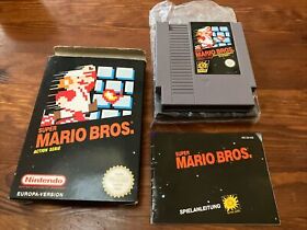 Super Mario Bros. 1 - Nintendo NES - CiB - Excellent Condition