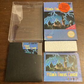 Milon's Secret Castle - NES Nintendo - Complete CIB - Tested - Authentic